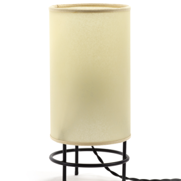 Lampe cylindre à vendre au concept-store L'Échappée Belle à Quimperlé.