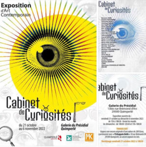 Exposition Cabinet de curiosités à L'Échappée Belle à Quimperlé.