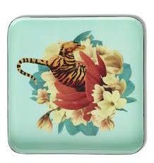 Vide poche Tiger Flower de la marque Gangzaî vendu à L'Échappée Belle, concept-store et chambre d'hôtes à Quimperlé.