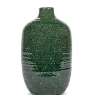 Vase M vert foncé glazed shades - Serax