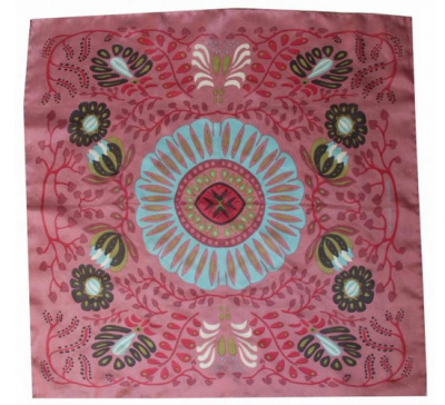 Mini foulard-Manushka-rose-Les belles vagabondes