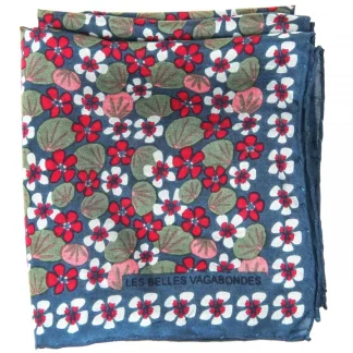 Mini foulard en soie capucine