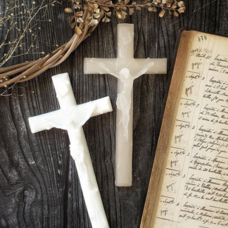 Croix en cire - La ciergerie des prémontés