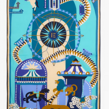 Foulard Rollercoaster- Inouï Éditions