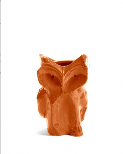 Vase Hibou  S  Après Minuit