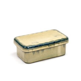 Beurrier plat rectangulaire Brumeux Gris- Serax