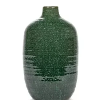 Vase M vert foncé glazed shades - Serax