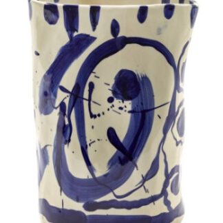 Vase bleu L  Sophie- Serax