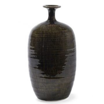 Vase L vert foncé -Serax